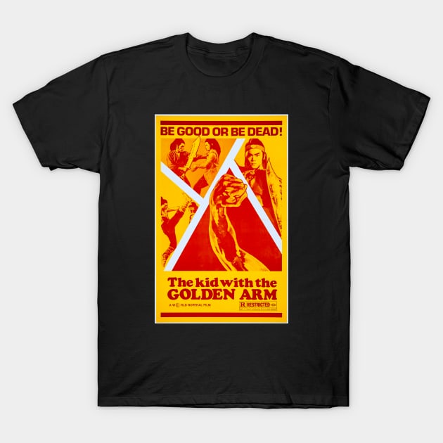 The Kid With The Golden Arm (1980) T-Shirt by Scum & Villainy